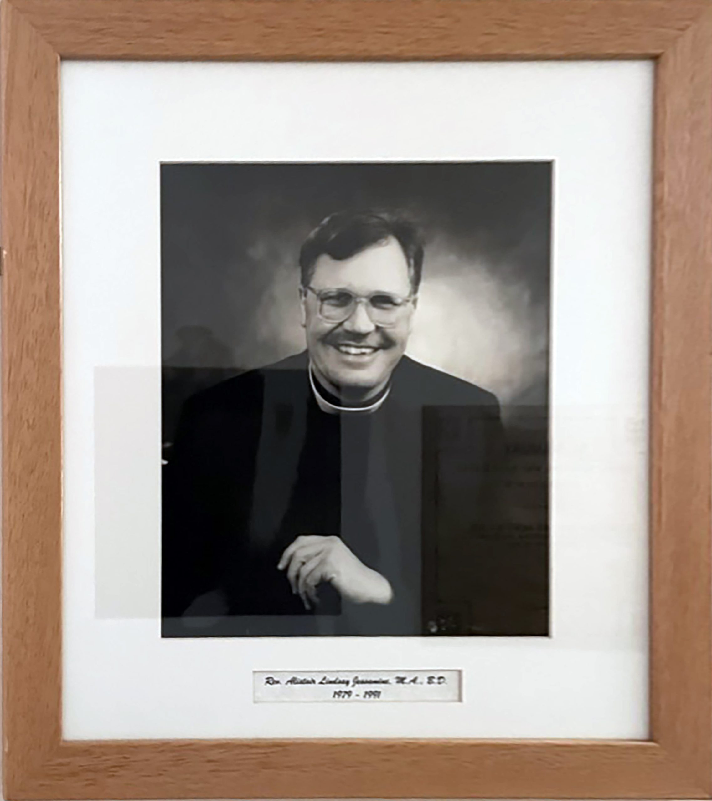 1979 – 1991 Reverend Alistair Lindsay Jessamine, MA, BD