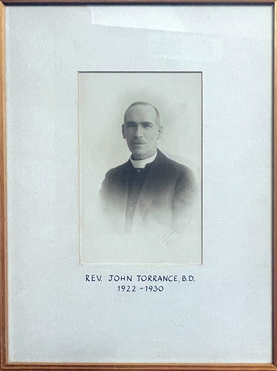 Rev John Torrance B.D.