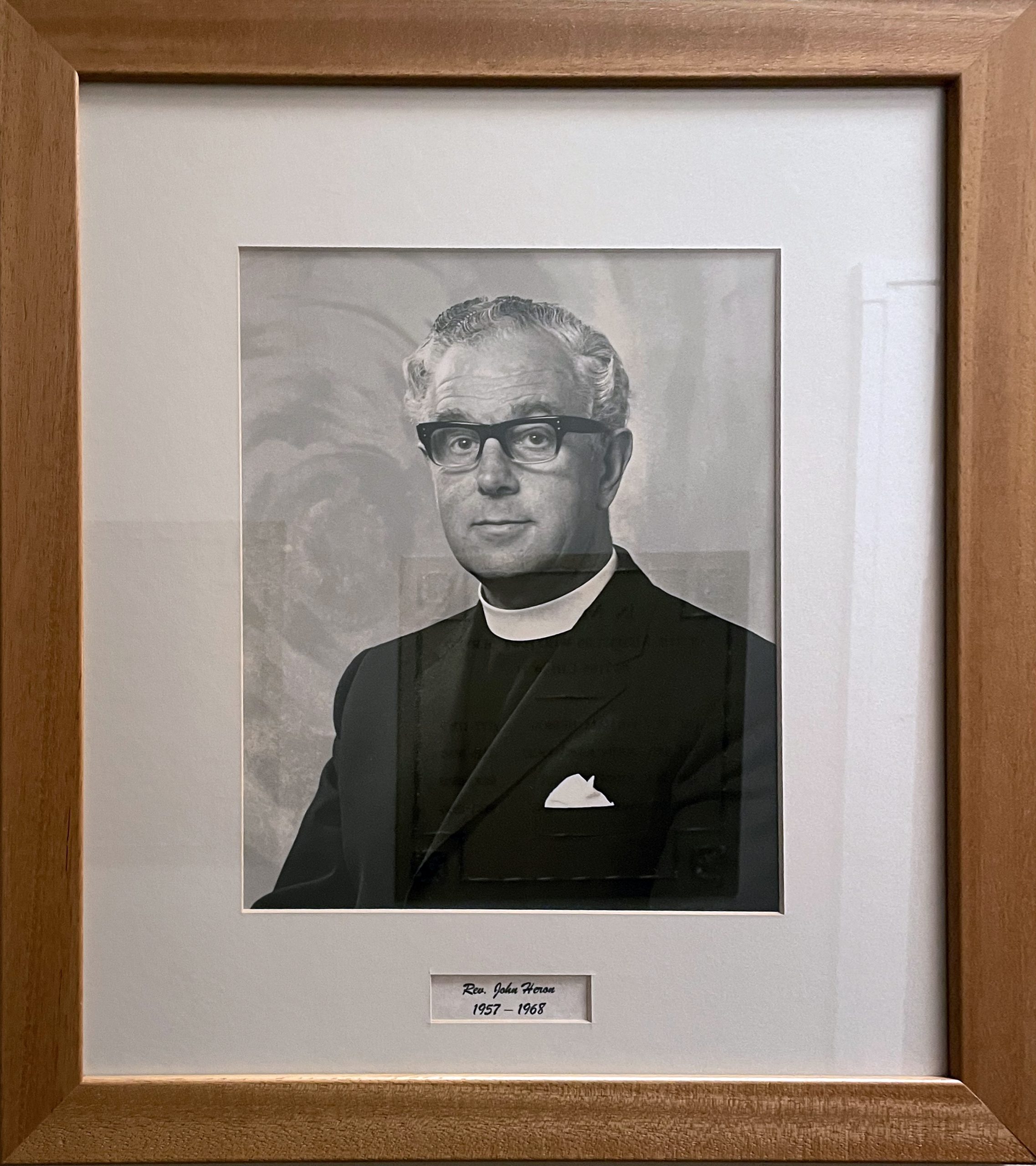 1957 – 1968 Reverend John Heron